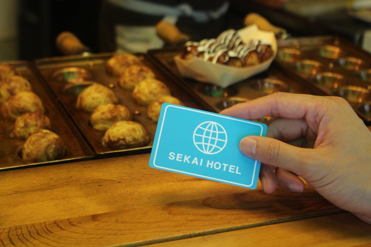Sekai Hotel Tsuki Osaka Esterno foto